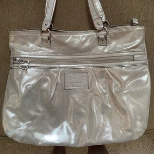 Coach leather purse